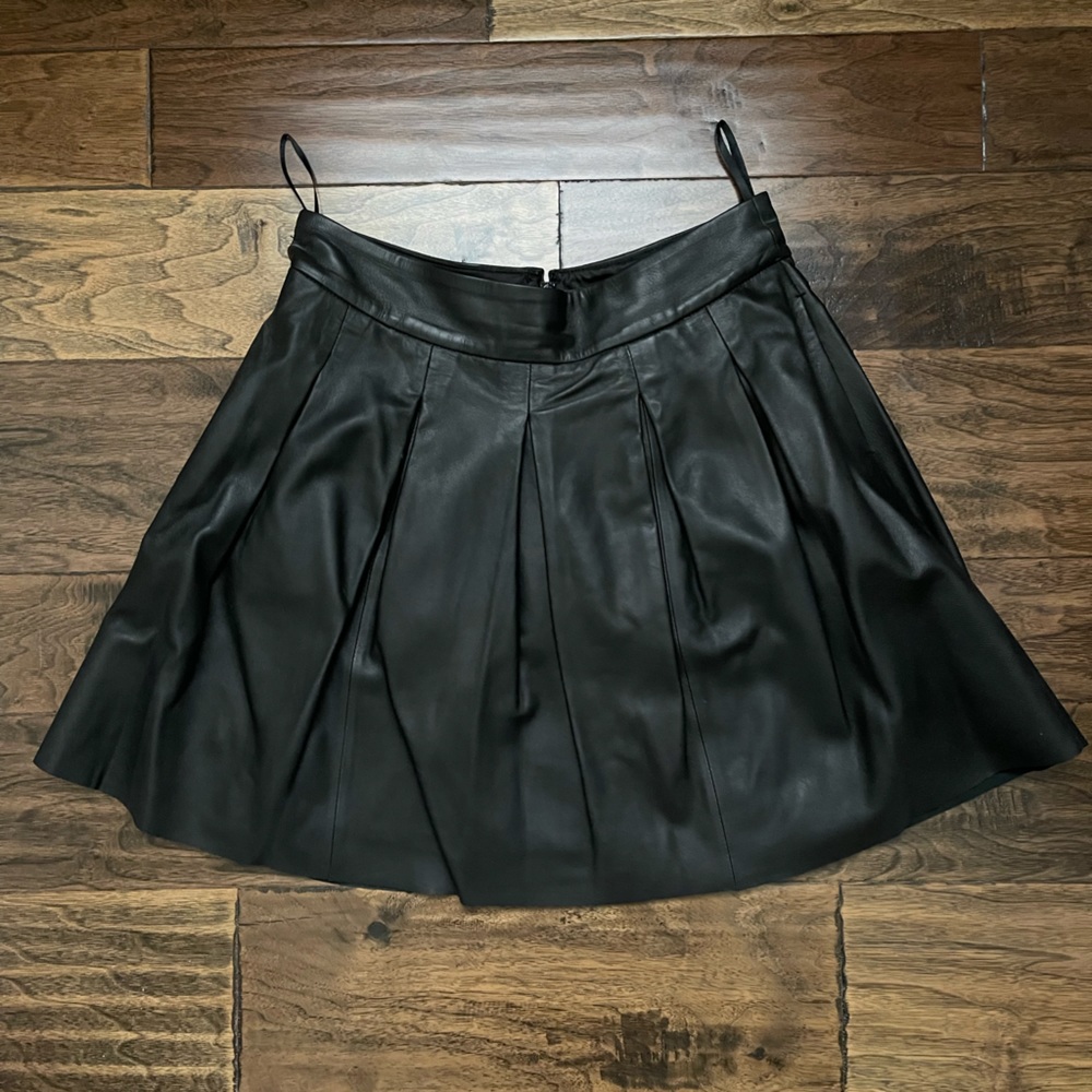 Banana Republic Leather Skirt